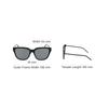 Saint Laurent Full Frame Square Sunglasses Women Sunglasses Black SLM48S-30007876