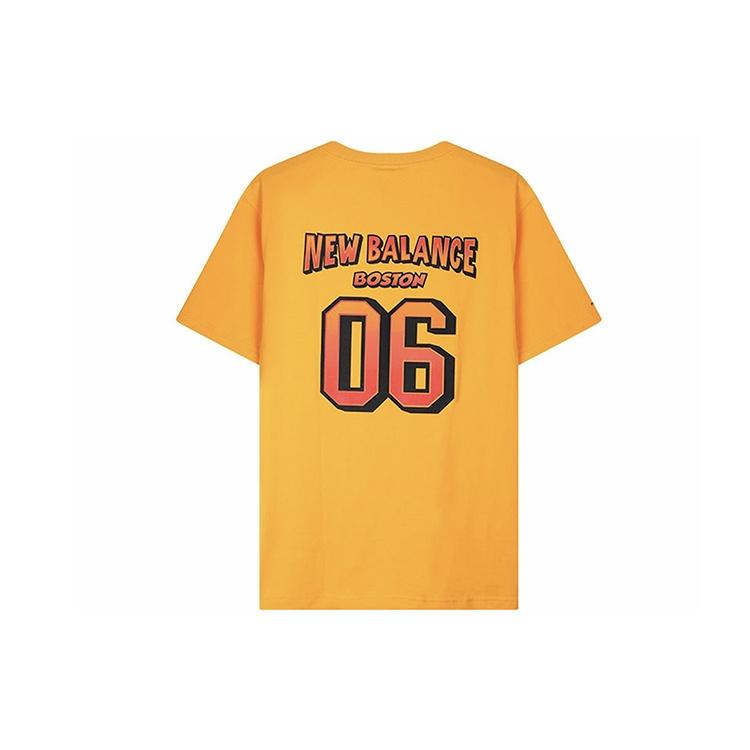 New Balance Athletic Basketball Graphic T-Shirt Asia Sizing Orange Men s NEA23051-YL M