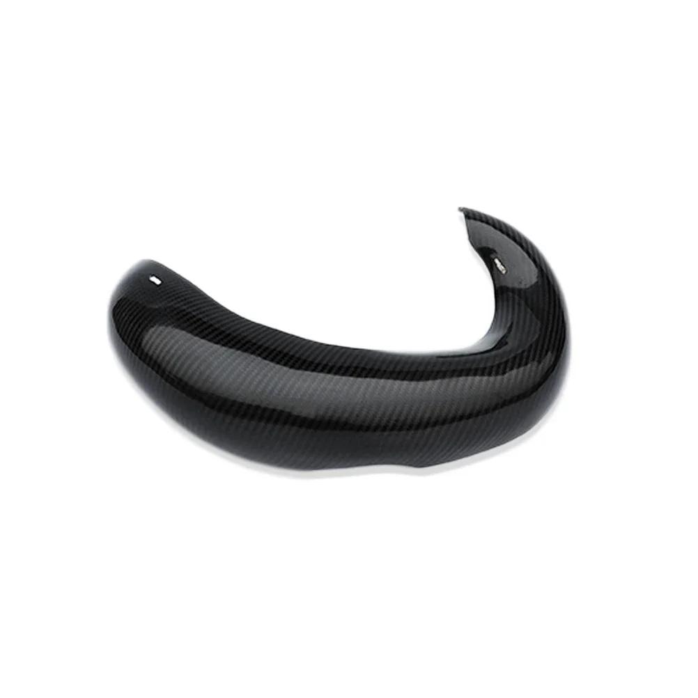 For 2017-2024 Motorcycle Carbon Fiber Exhaust Guard Lightweight Anti-scalding Muffler Shield Protector For KTM HUSQVANA GASGAS