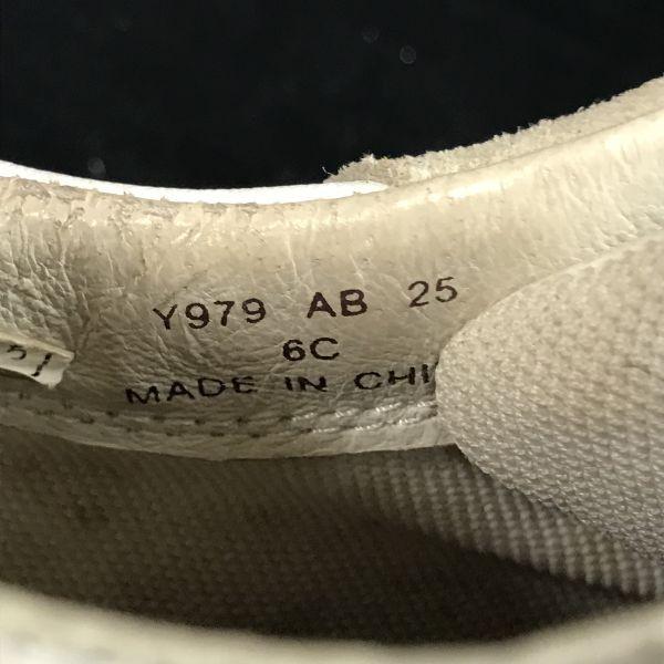 REGAL leather sneakers 25 white beige(USED)