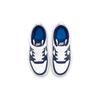 Nike Court Borough 2 Low Top Skateboard Shoes White Blue Children Aged 3 7 Years Old Sneakers BQ5451-107