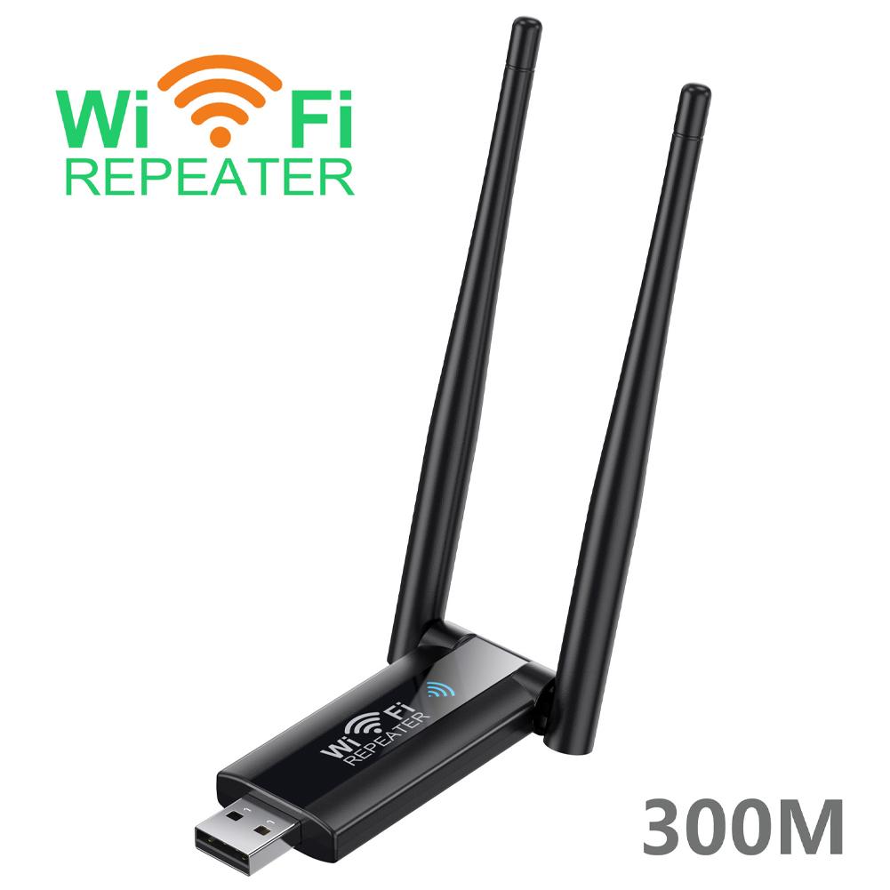 

2.4G 300 Мбіт/с USB Бездротовий WiFi Ретранслятор Подовжувач Підсилювач сигналу WiFi Підсилювач Wi-Fi Маршрутизатор великої дії Розширення домашньої мережі