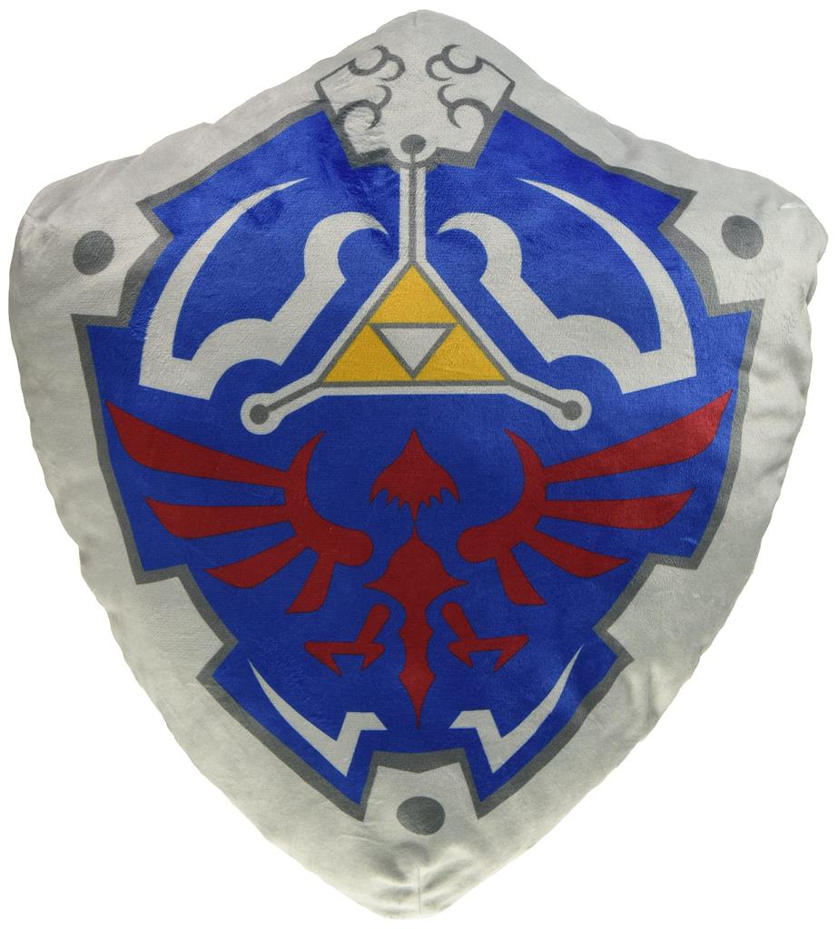 Sanei Boeki The Legend of Zelda Plush Cushion Hylian Shield W38 X D12 X H40cm ZZ05