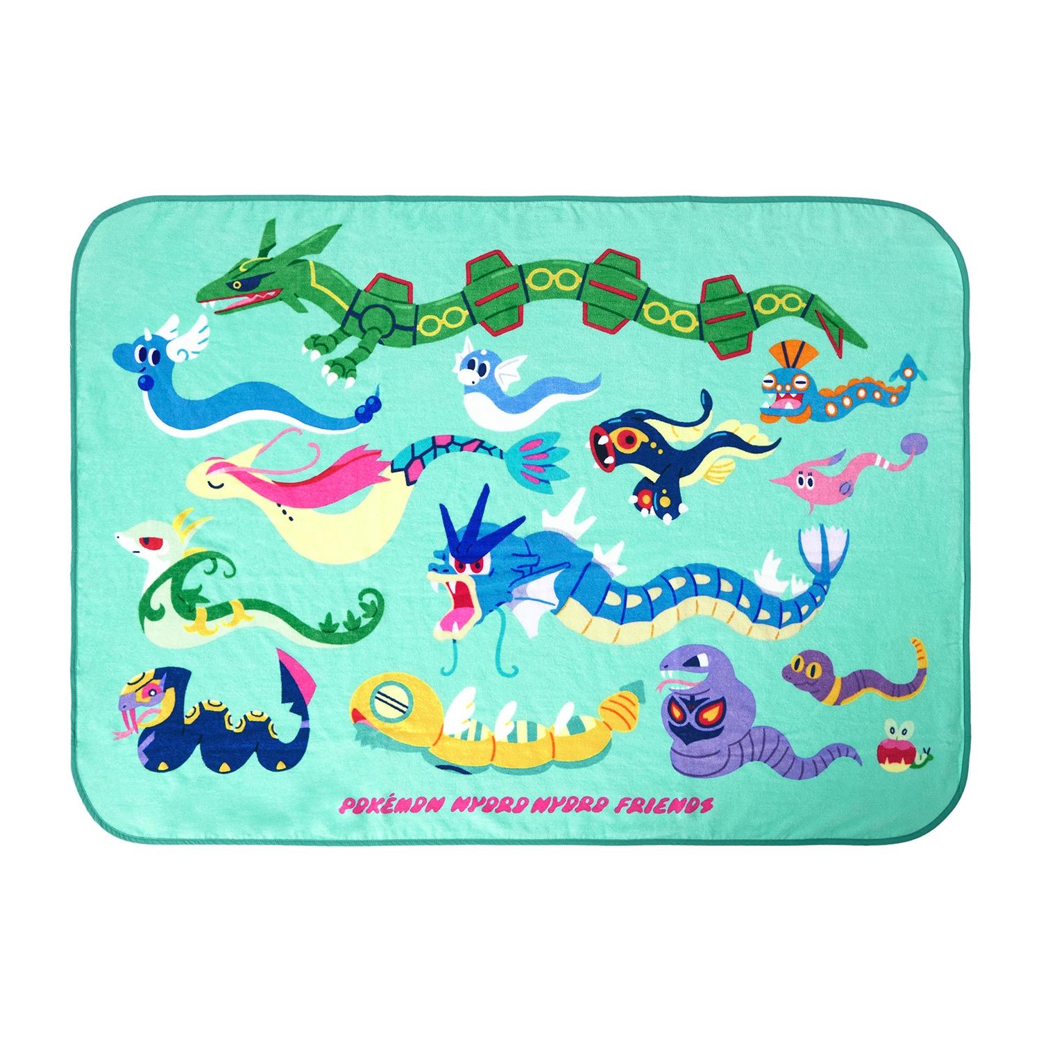 

Покемон Полотенце-одеяло NYORO NYORO FRIENDS Япония НОВЫЙ