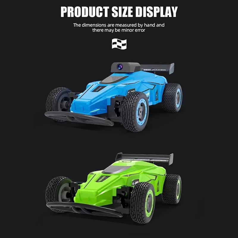 2.4GHz Remote Control Racing Car with Camera, LED Lights, Boxed Set Includes Controller Battery Charging Cable
