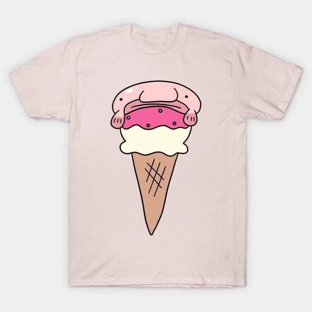 Blobfish Icecream Made in Australia T-Shirt S