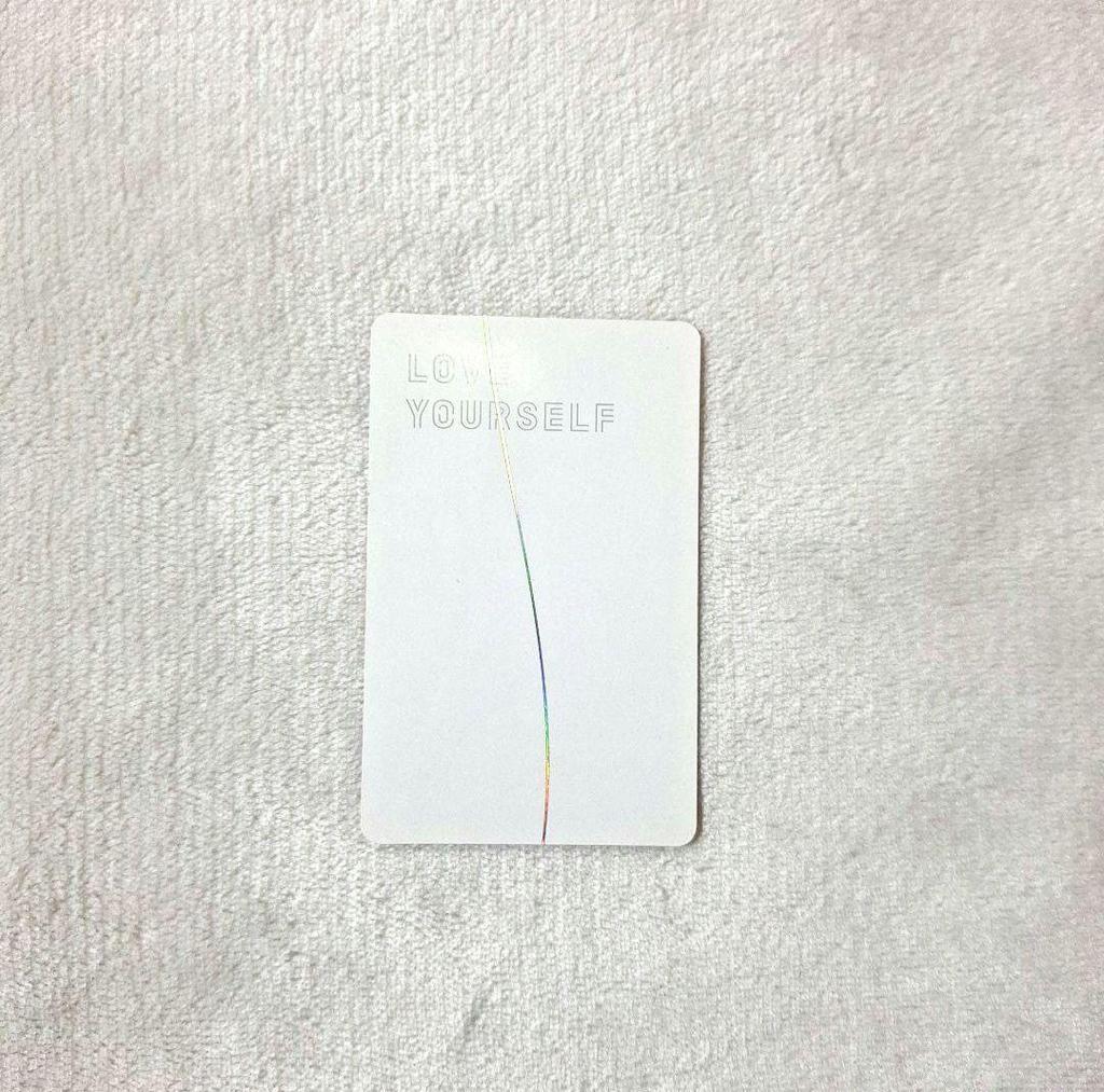 [USED] BTS V Tae Trading Card LOVE YOURSELF