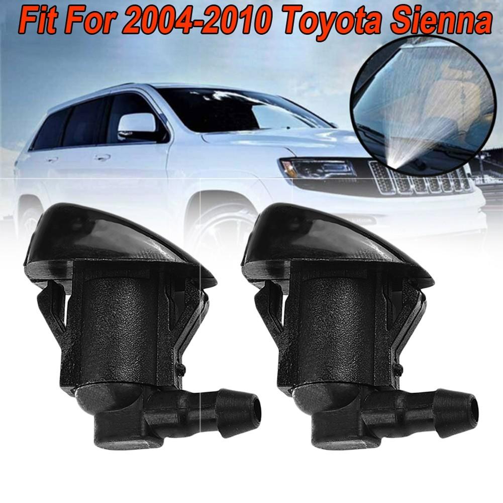 Car Windshield Spray Nozzle Auto 2pcs Washer Wiper Polyamide Practical