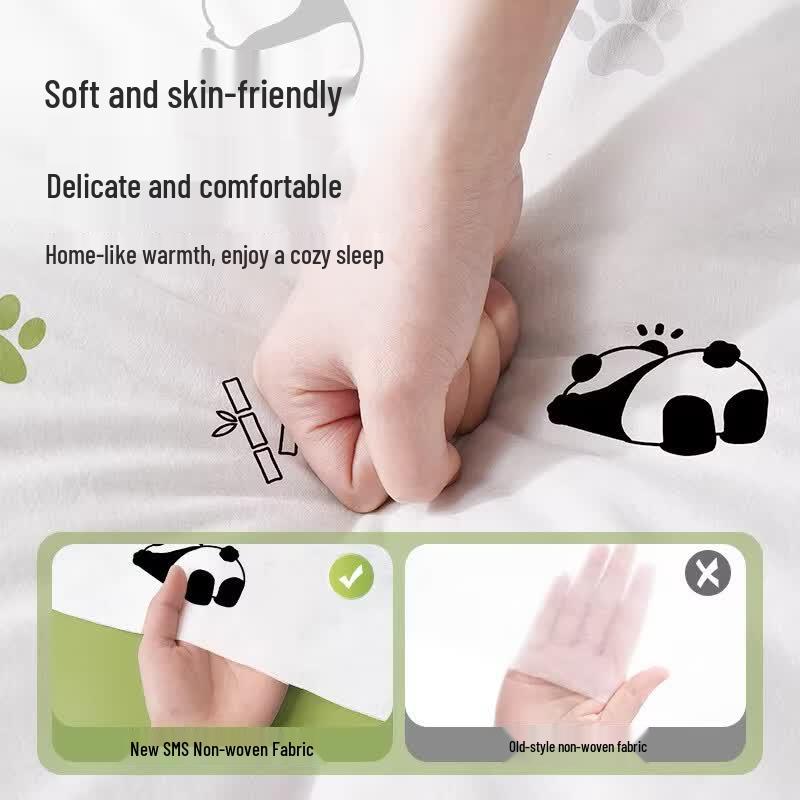 Disposable 4-Piece Travel Bedding Set