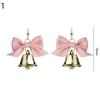 Breast Stimulation Adjustable Bell Nipple Clamps for Female with Bow Tie Sensual Massage Clips for Couples Bedroom Experience