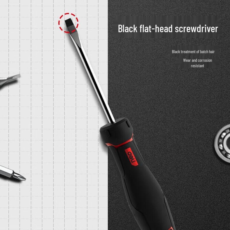 Deli Flathead Screwdriver