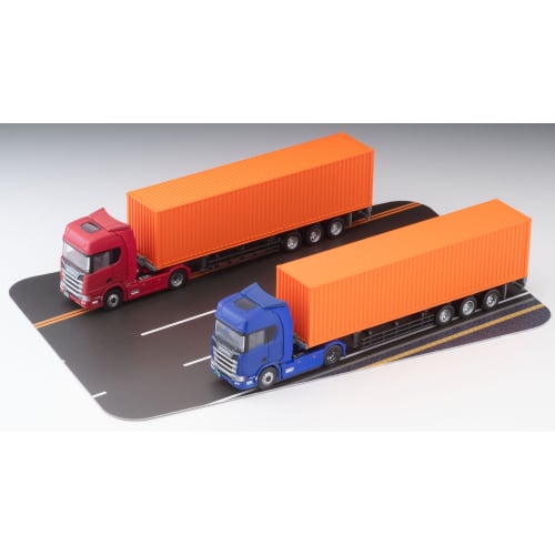 TOMYTEC The Trailer Collection Trecolle Scania Trailer Set A Diorama Supplies