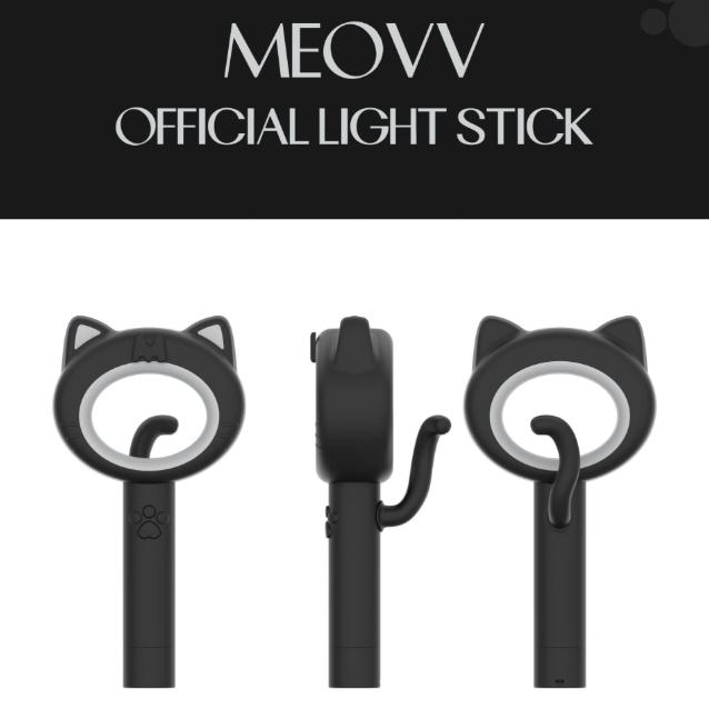 Pre-order MEOVV Official Light Stick & POB