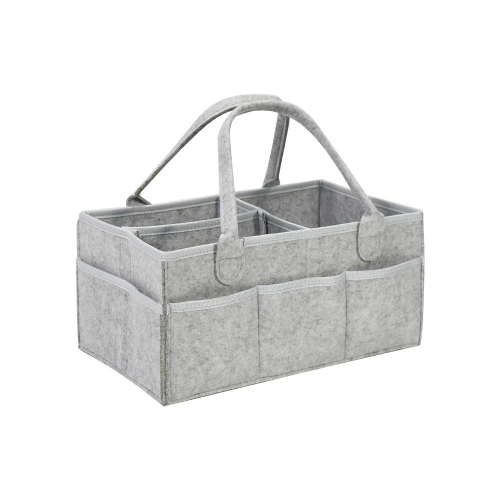 Baby Kinderwagen Organizer - Faltbare Mama Tragetasche & Windelaufbewahrung Hängekorb | Tragbares & Verdicktes Design für einfachen Zugriff