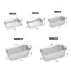 Cake Mold Non-stick No Penetration Aluminum Alloy Rectangle Bread Dessert Mould for Kitchen Baking