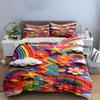Rainbows, Stars, Clouds, Flowers. Bedding Sets Duvet Cover Sets Duvet Covers Pillowcases(1 * Duvet Cover 2 * Pillowcases Without Duvet Insert)
