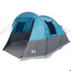 Tente de camping - vidaXL - Tunnel 4 personnes - Imperméable - E-port - Bonne ventilation