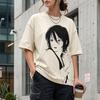 Look Back Tshirt Oversized Unisex Streetwear Trendy Cotton Fashion Street Casual Classic Loose Hot Product Comfortable Couples