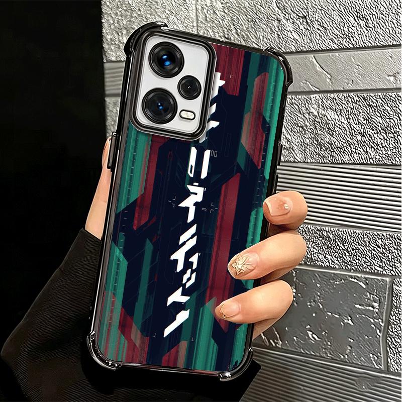 Cyberpunk Aesthetics Plating Phone Case For Xiaomi Redmi Note 14 15 Pro Plus 13 12 11 11S 11T 10 9S 9 5G Anti-Fall Airabag Cover