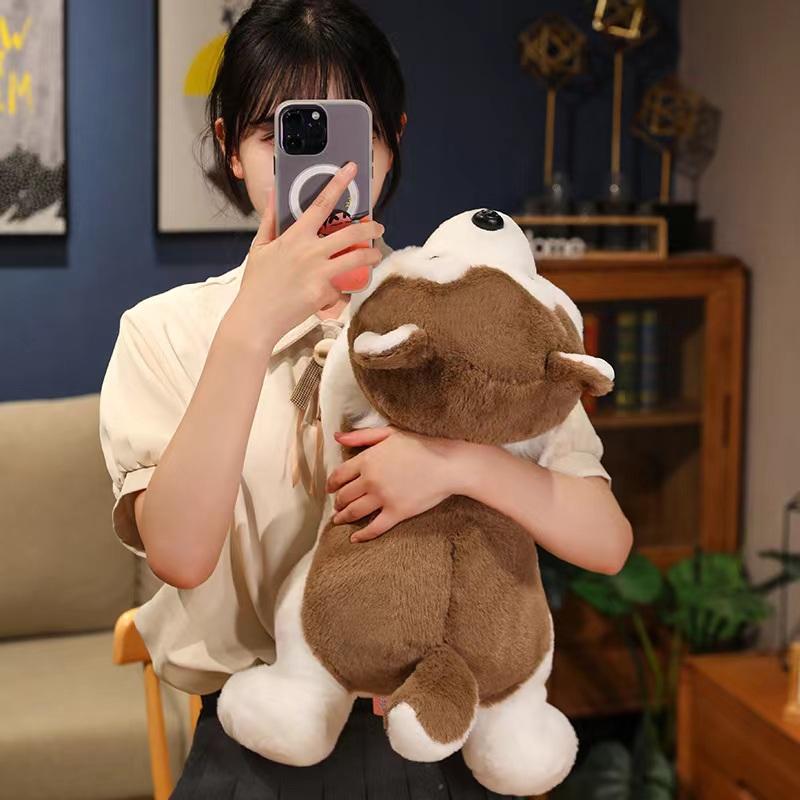 30/40/50cm Cuscino Cane Cucciolo Husky Carino Peluche Simpatico Animale Bambola di Peluche Decorazione Casa Regalo di Compleanno per Bambino