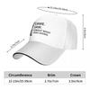 ADHD Joke Cap Fashion Casual Baseball Caps Adjustable Hat Hip Hop Summer Unisex Baseball Hats Customizable Polychromatic