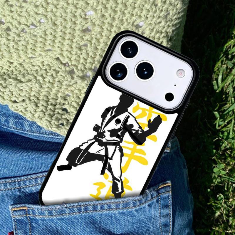 Kung Fu Karate Taekwondo Martial Arts mobile phone case Compatible with IPhone 17 16 15 14 13 12 11Pro Max 17 Air cover iPhone 16 Pro