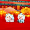 Chinese Style Dragon Cartoon Figurine Dragon Micro Landscape Decoration  Home Decoration