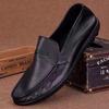 Leather Shoes Casual Soft Sole Breathable Thin Doudou Shoes Light Commuter Leather Shoes