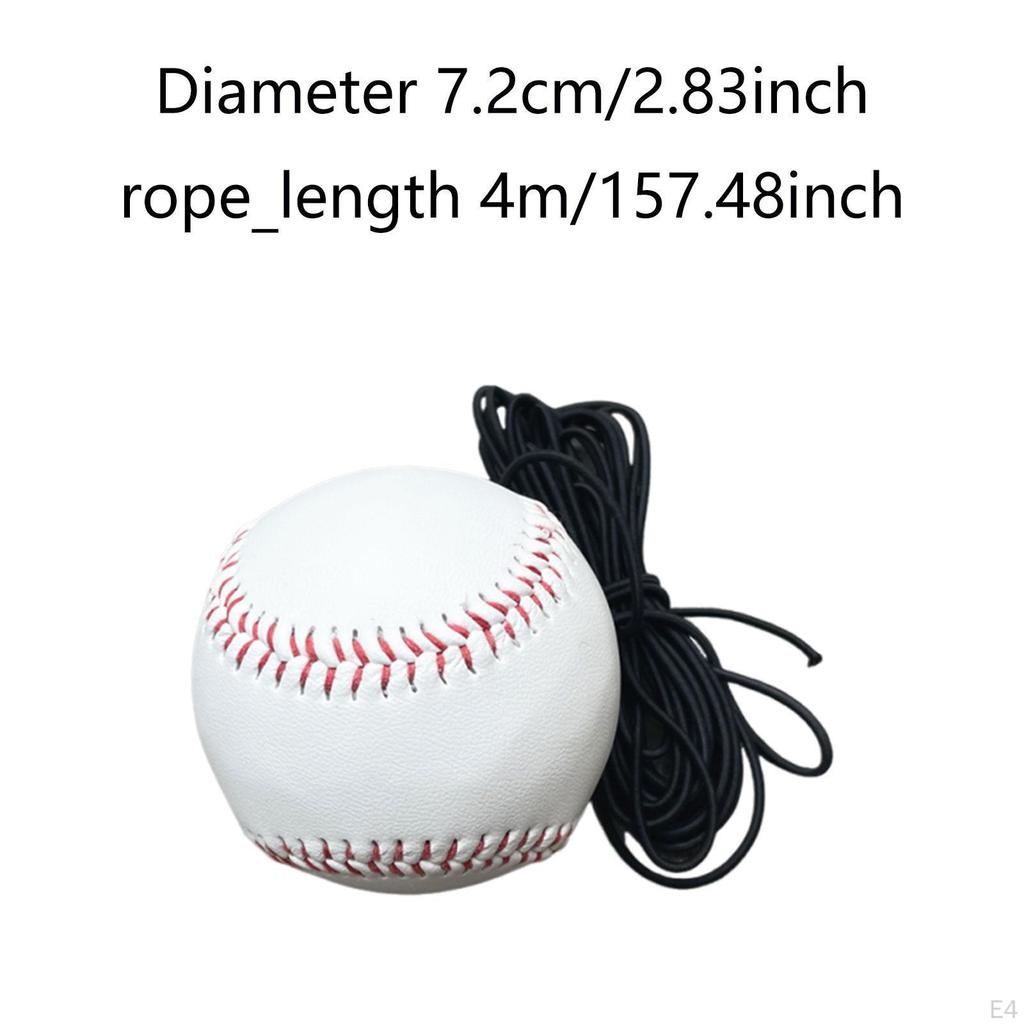 Baseball Practice Tool with Rope for of All Levels