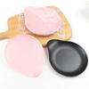 Disposable Clear Plastic Round Plates with Handle