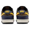 Nike Zapatillas de Hombre Dunk Low Vintage Michigan Azul Negro Amarillo Tour FZ4014-010