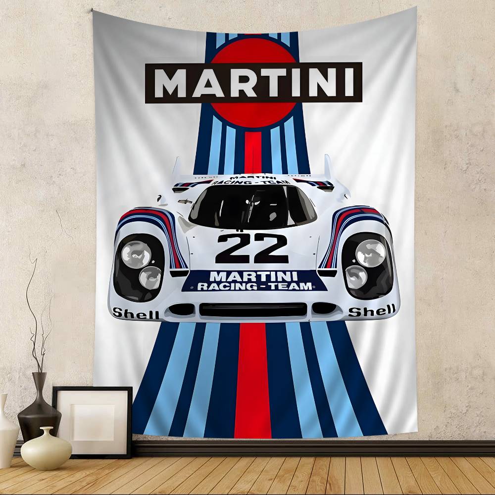 

MMartini Racing Anime Tapestry Hanging Tarot Hippie Wall Rugs Dorm Home Decor 74x94cm(29x37in)