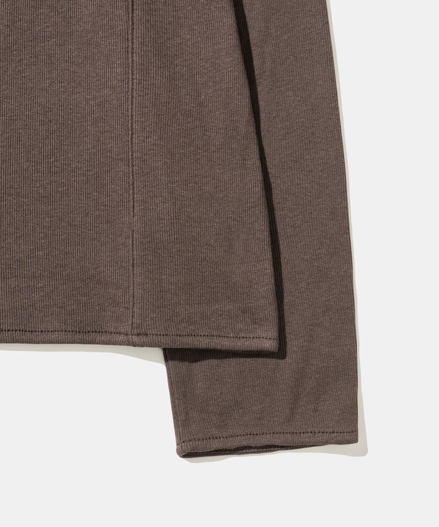 DIAMOND LAYLA Modal Second Layer Longsleeve T101 Brown