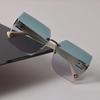 Sonnenbrille Damen Mode Herren Quadratisches Design Sonnenbrille Vintage Weiblich Männlich Kunststoffrahmen Stilvoll