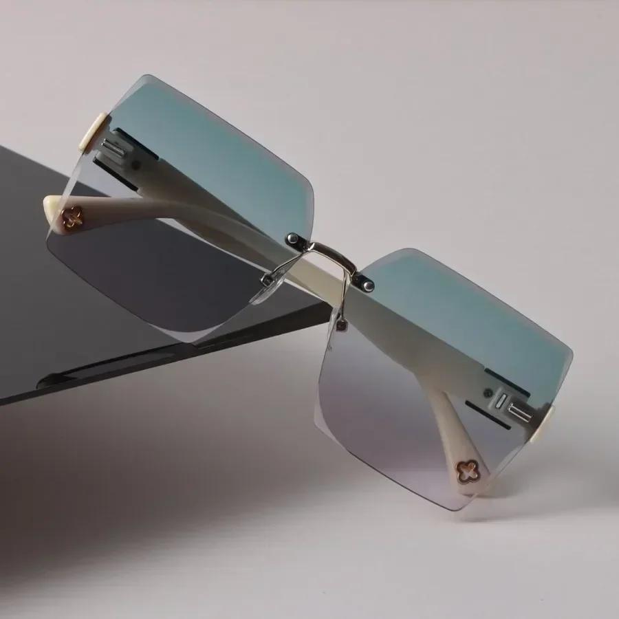 Sonnenbrille Damen Mode Herren Quadratisches Design Sonnenbrille Vintage Weiblich Männlich Kunststoffrahmen Stilvoll