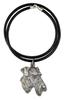 Airedale Terrier, Bingley Terrier - Necklace with Dog, Silver-plated Pendant for Dog Fan, Unique Jewelry by Brand