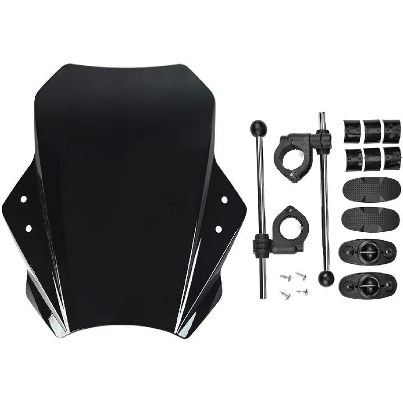 Motorcycle Windscreen Front Flyscreen Motorcycle Adjustable Windshield for BN 251 BN 251 BN 302 BN 302S 2014-2021 2022 Wind Screen Shield Deflector