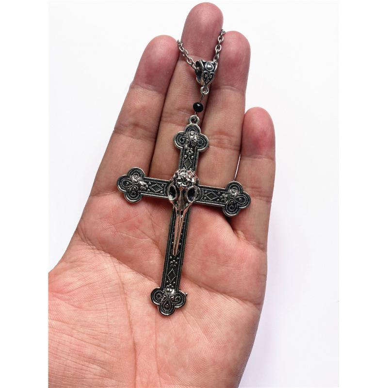Gothic Punk Cross Necklace Pendant Jewelry