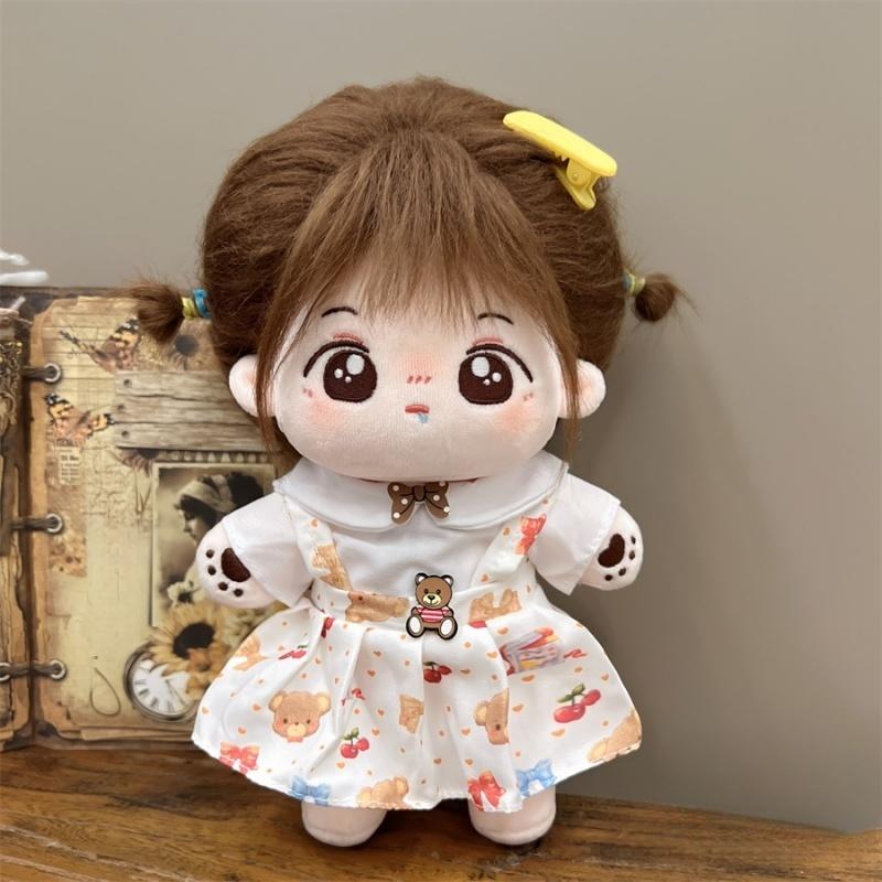 New 20cm Cute Plush Dolls Dresses Clothes Accessories Mini Doll Clothes Accessories