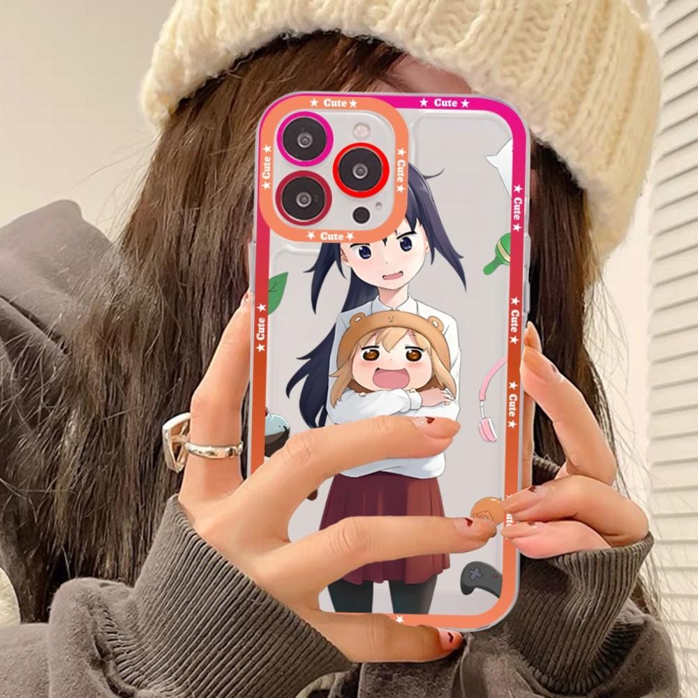 

Чехол для телефона с аниме Himouto Umaru-chan Для iPhone 15 13 14 Pro Max XS XR 12 11 Pro 13 Mini Мягкий прозрачный задний чехол iphone 13 pro
