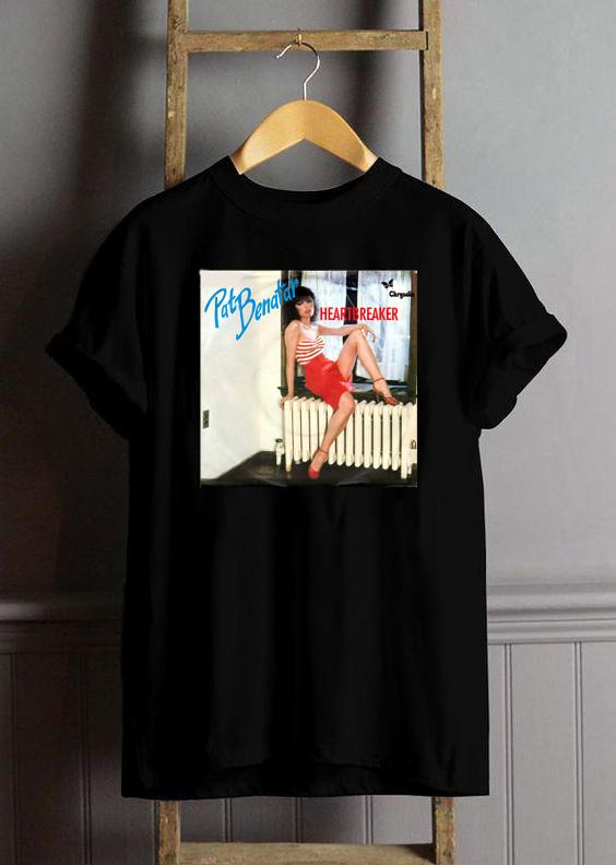 Pat Benatar Heartbreaker Album T shirt Black All Size S To 4XL WN4 Unisex T-Shirt XXXXL