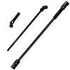 Steel 85-230mm Cut To Length Driveshaft Universal Joint Drive Shaft for 1/10 RC Crawler LCG Rigs Sportys Scalers Capra SCX10 Pro