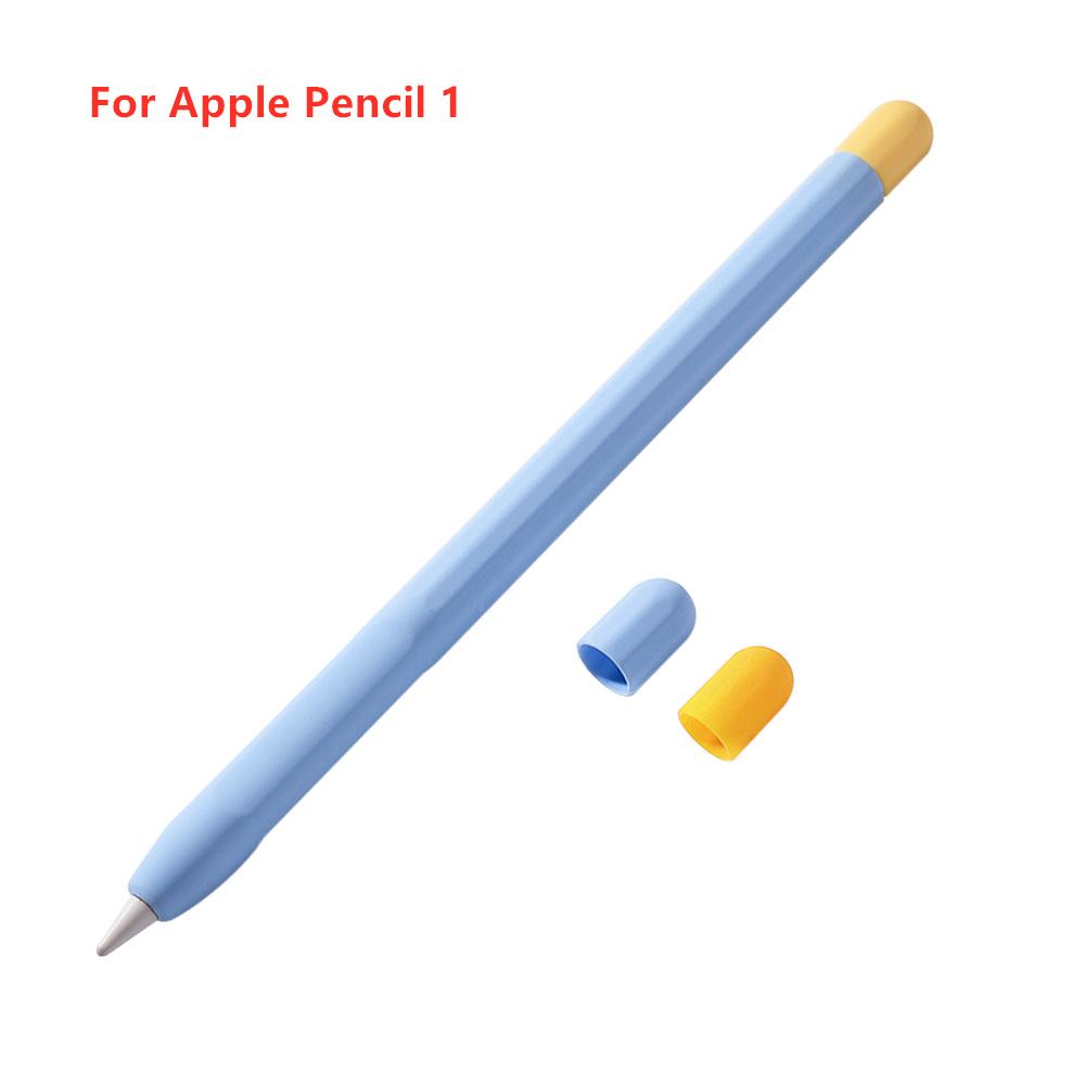Soft Silicone Pen Cover Protector For Apple Pencil 1st 2nd Generation Touchscreen Stylus Pen 2 1 Anti Slip Protective Case Cover