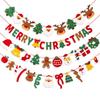 Hanging Ornaments Merry Christmas Decor Felt Material Xmas Tree Decor Festive Season