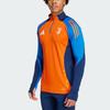 Adidas SS24 Juventus Tiro Competition Training Top Color Block Retro Sports Jacket Men Jacket Orange IS5819
