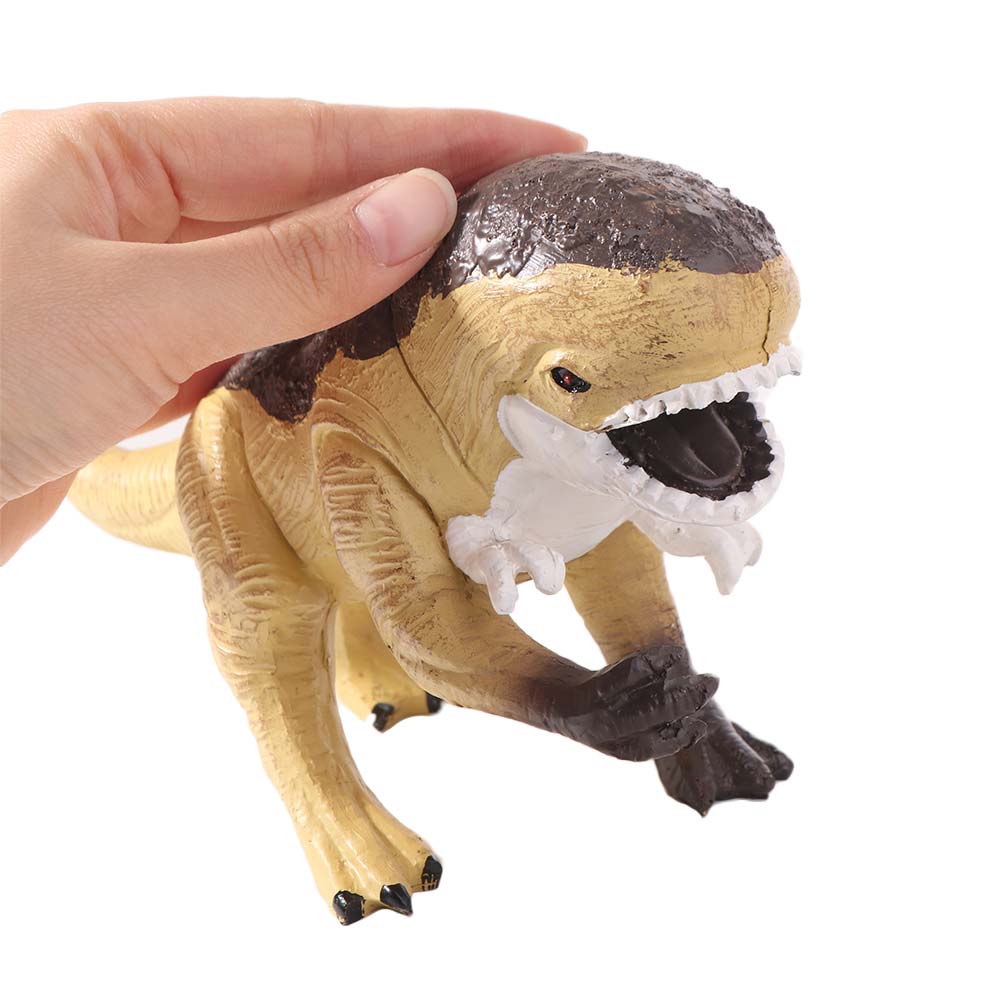 Statue Simulation Dinosaur Figures Resin Jurassic Dinosaur Miniatures Figurine Desktop Decorative