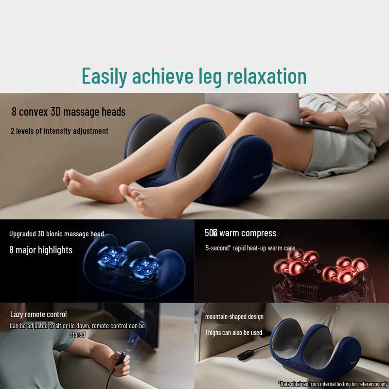 Philips Automatic Kneading Leg Massager CN plug (adapter included)