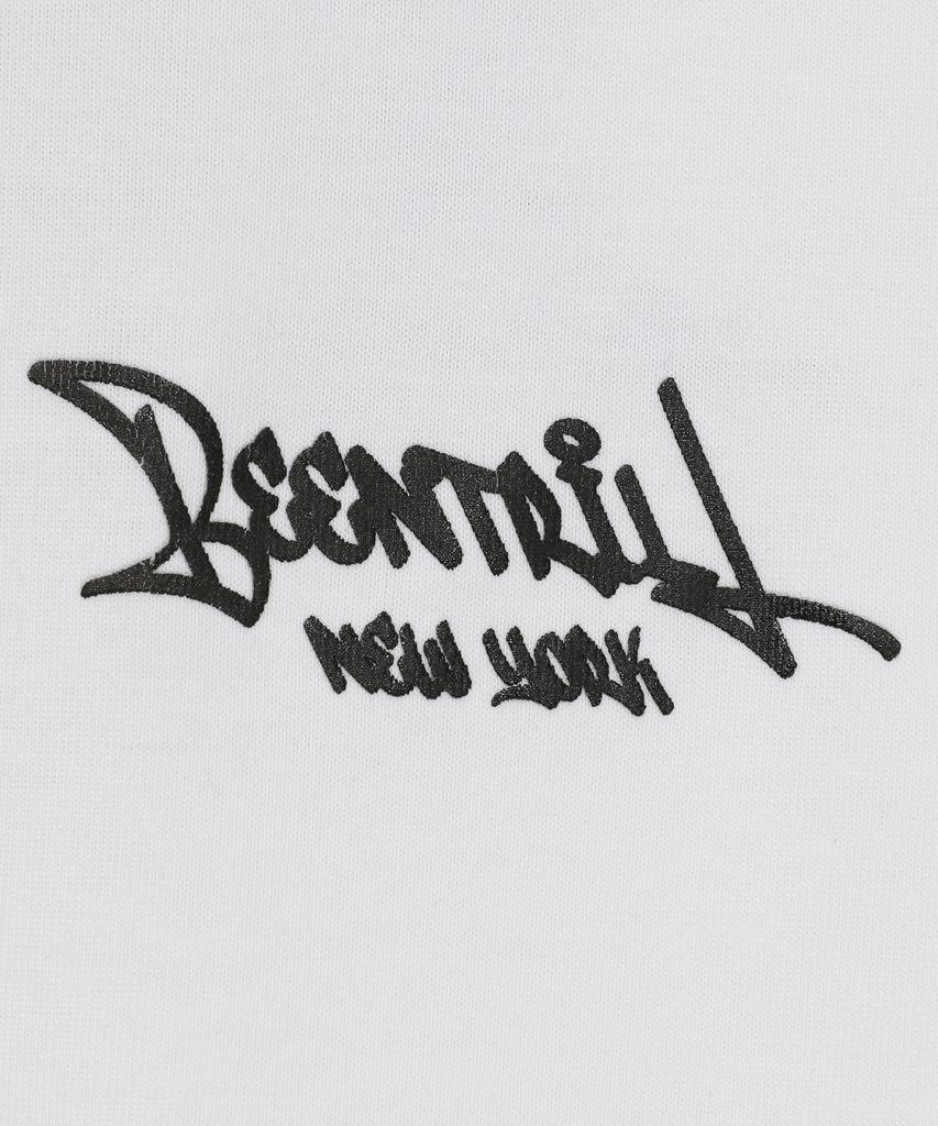 BEENTRILL Script Logo T-Shirt (Off-White)