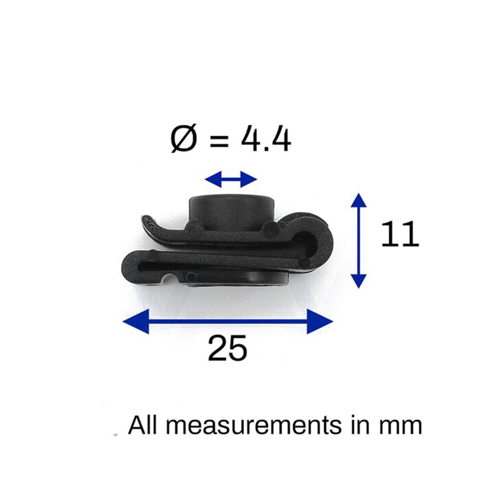 10Pcs Rear Wheel Arch Lining & Mudguard Clips Fasteners For Mitsubishi MB138567