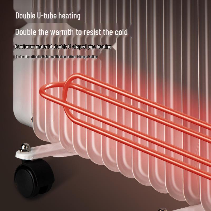 Energy-Saving Silent Electric Oil Heater with Constant Temperature and Drying Feature